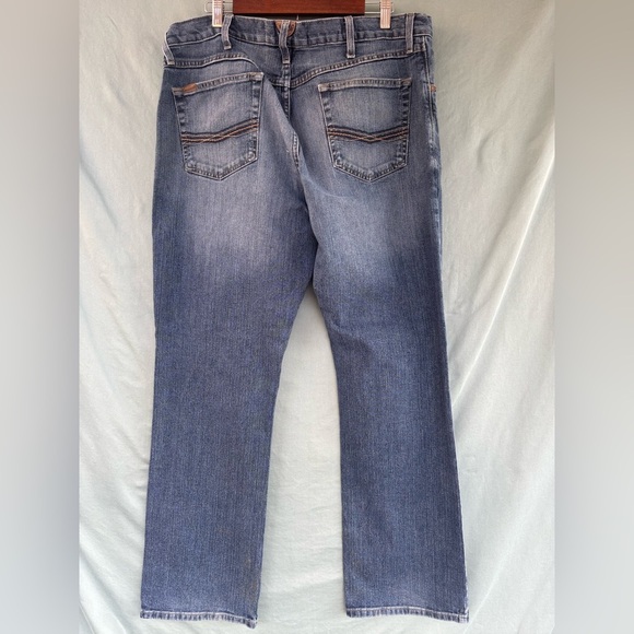 EUC Ariat M4 Low Rise Boot Cut Men’s Blue Jeans Size 36/32 - Picture 9 of 10